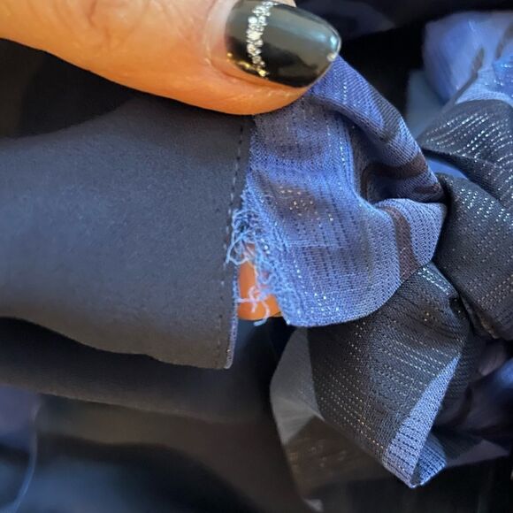 TED BAKER Vertey Pinafore Ruffle Dress Size 5/US 12 - Picture 4 of 11